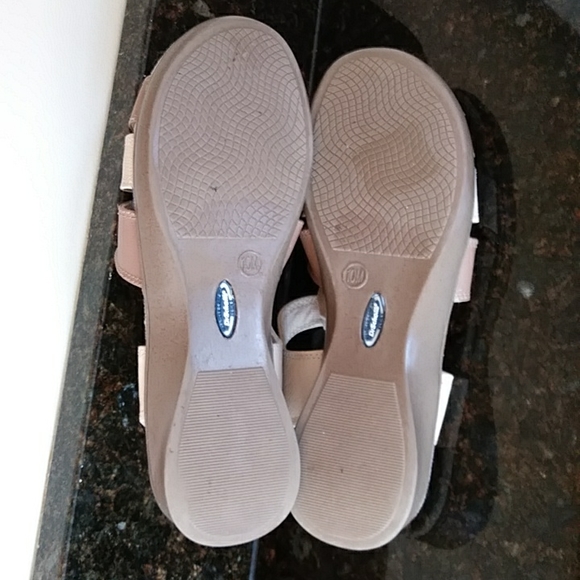 Dr. Scholl's Leather Advanced Comfort Double Air-Pillo Insoles Sandals S… - Picture 7 of 8
